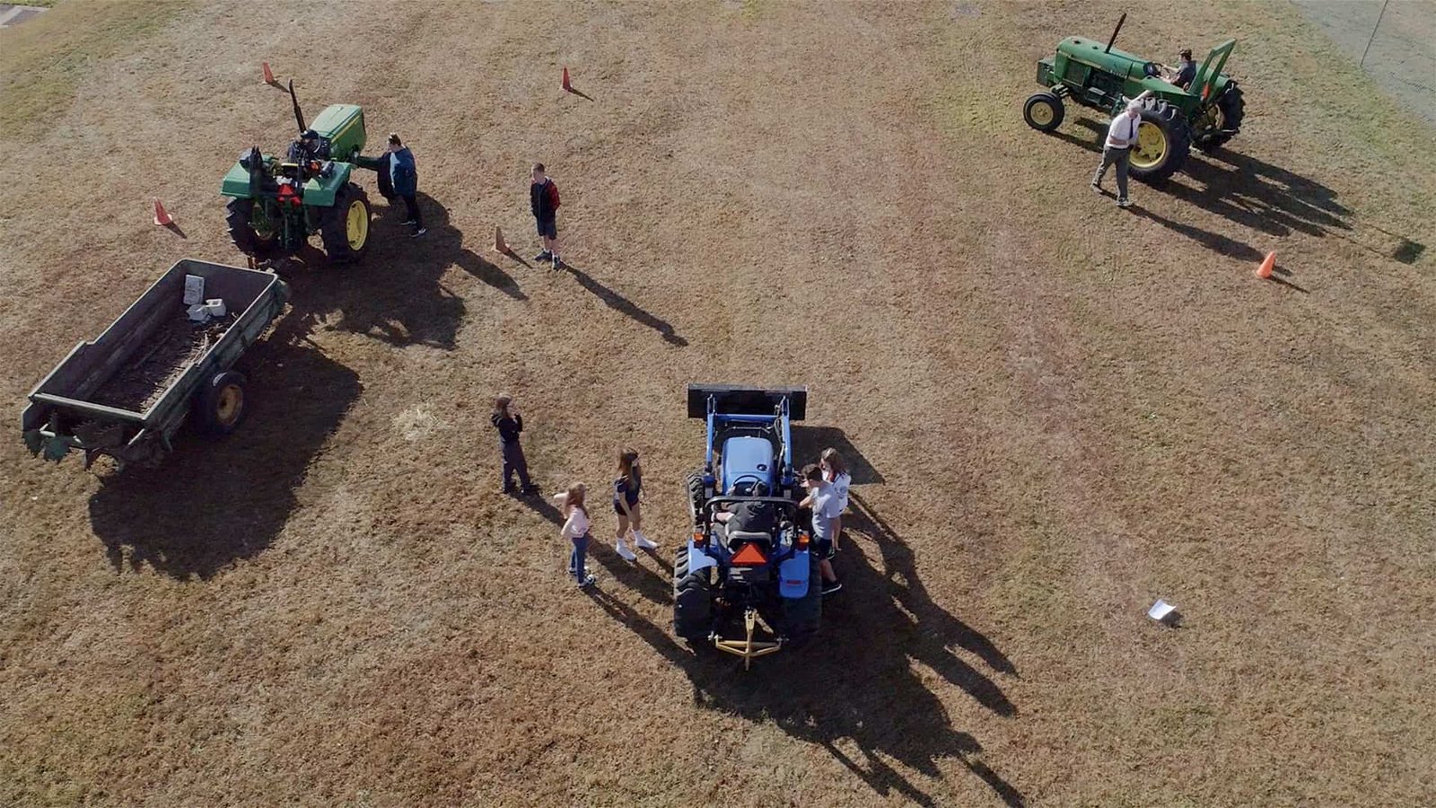 Nonnewaug AG School, drone photography