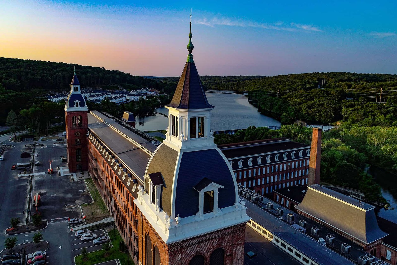 Drone Photography The Lofts at Ponemah Mills