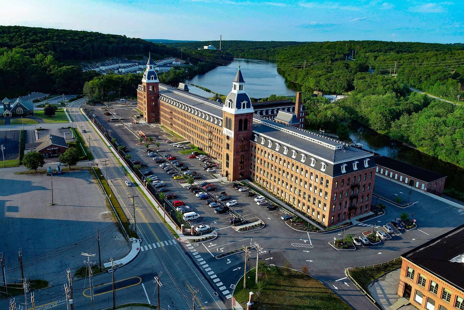 Aerial Photography The Lofts at Ponemah Mills