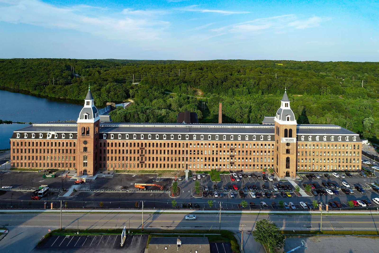 Aerial Photography The Lofts at Ponemah Mills