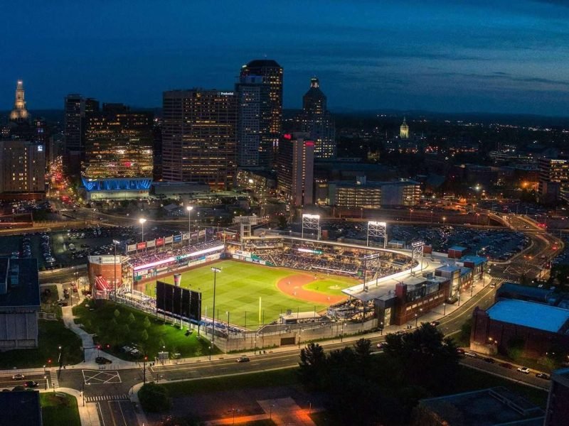Yard Goats Ballpark Drone Photography & Video Hartford Yard Goats